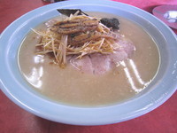 「中ネギチャーシュー（かため）」@GOOD MORNING ラーメンショップの写真