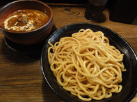 「カレーつけ麺・中」@つけ麺処 つぼや 天六店の写真