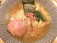 「塩そば（平打ち）　「750円」」@饗 くろ㐂の写真