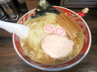 「わんたんめん（白）」@荻窪ラーメン 菊池の写真