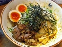 「汁なし和風そば」@麺や拓 堀江本店の写真