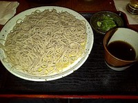 「もり蕎麦　＆　天ぷら盛り合わせ（小）」@蕎麦屋 (SOBA-YA)の写真