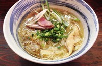 「鴨と帆立の冷やしそば」@金澤濃厚中華そば 神仙の写真