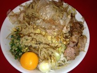 「まぜそば」@用心棒の写真