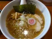 「江戸前煮干中華そば（塩）\680」@江戸前煮干中華そば きみはんの写真