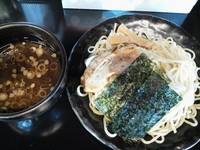 「柳つけ麺とんこつ醤油＋大盛り」@麺処 柳の写真