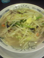 「野菜たっぷりタンメン」@日高屋 秋葉原駅前店の写真