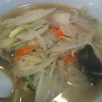 「タンメン＋餃子」@名代亀戸ぎょうざ 大島店の写真