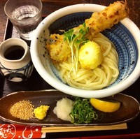 「ちく玉天ぶっかけ（￥750）」@兎麦の写真