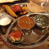 「インディアンディナー1400円」@ラジャス 堅田店の写真