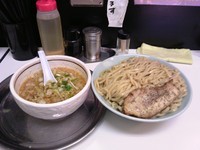 「背脂つけめん大盛り」@らーめん 凌駕の写真