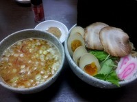 「濃厚伊勢海老つけ麺(大)+特藤盛」@横浜家系ラーメン 藤家の写真