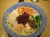 「汁なし担々麺」@自家製麺 ほうきぼし 志茂店の写真