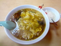 「玉子そば」@安楽の写真