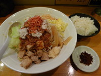 「えび醤まぜそば 並　850円」@麺 たなかの写真