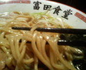 「ワカメそば　770円」@松戸中華そば 富田食堂の写真