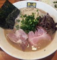 「博多そば＋ウオベジごはんセット＋ネギネギ＋揚げニンニク＋替玉」@濃菜麺 井の庄の写真