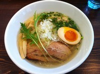 「軍鶏塩らーめん 700」@麺や 蒼 AOIの写真