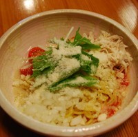 「油そば　トマト味」@油そば商店 油坊主 渋谷店の写真