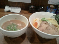 「特製濃厚鶏白湯つけ麺(中)￥980」@麺屋 藤しろ 目黒店の写真