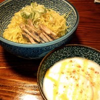 「【冷】　冷しつけ麺　泡の斬新麺」@てんてん 権堂店の写真