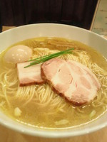 「味玉塩そば　麺大盛」@Japanese Soba Noodles 蔦の写真
