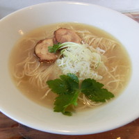 「とりそば（塩） 780円」@natural taste cafe analogの写真