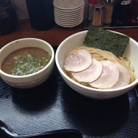 「つけ麺とんこつ」@ラーメン与七 堅田店の写真