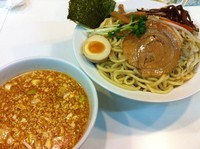 「マヨネーズごまつけめん  700 + 生ビール 450」@龍神の写真