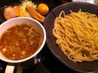 「替わりつけ麺 (850円) (+全部乗せ)」@味噌らーめん みつか坊主 大阪空港本店の写真