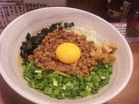 「カレー台湾まぜそば　８００円」@麺やマルショウ 豊中本店の写真