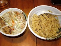 「味噌つけ麺・中盛り　750円」@味噌麺 高樋兄弟の写真
