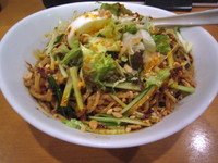 「冷し汁なし坦々麺（大盛）」@麺飯食堂 龍の写真