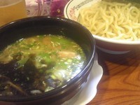 「つけ麺（麺少なめ?）750円」@らーめん ◯八の写真