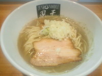 「特濃煮干しそば（白ダレ）760円」@煮干中華ソバ イチカワの写真