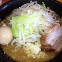 「ミソラーメン¥800＋味玉¥100」@ドン-キタモトの写真