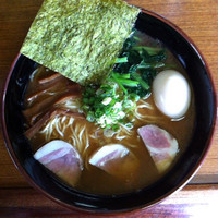 「濃厚和風らーめん＋味玉」@らーめんのくちの写真