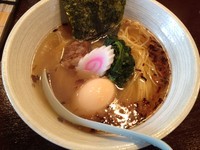 「特製しお＋味玉（￥700＋￥100）」@らーめん そよ風の写真