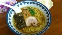 「支那そば650円+小ライス100円」@ラーメンかずらの写真