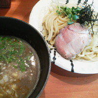 「濃厚豚骨魚介つけ麺（魚介）￥６８０」@麺処 ほん田の写真
