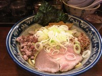 「油そば（割スープ付き）」@兎に角 松戸店の写真