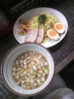 「つけ麺６００円」@竹岡らーめん アジアンダイニング梅乃家の写真