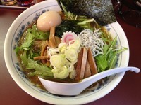 「魚介冷やしラーメン（10食限定）＋味玉（￥850＋￥100）」@鎌倉大勝軒の写真
