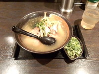 「藻塩そば　限定 (太麺)+チャーシュー盛り」@尾道ラーメン 麺一筋 桜木町店の写真