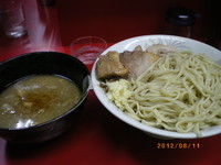 「大つけ麺　￥850」@ラーメン二郎 西台駅前店の写真