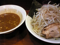 「味噌つけ麺 +ランチ小ライス（50円）」@麺屋 御神本の写真