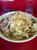 「小ラーメン（６５０円）　全マシ」@ラーメン二郎 桜台駅前店の写真