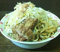 「大らーめん（800円）+勝浦式タンタン麺（50円）」@蓮爾 さんこま店の写真