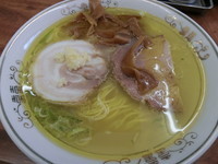 「塩（800円）＋煮豚ごはん（200円）」@ラ・ズンバの写真