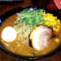 「秩父味噌ラーメン¥750＋味玉¥100」@麺屋たつみ 喜心 狭山店の写真